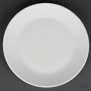 Royal Porcelain Classic White Coupe Plates 170mm (Pack of 12) - CG002  - 1