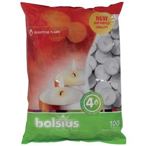 Bolsius 4 Hour Tealights (Pack of 100) - P950  - 1