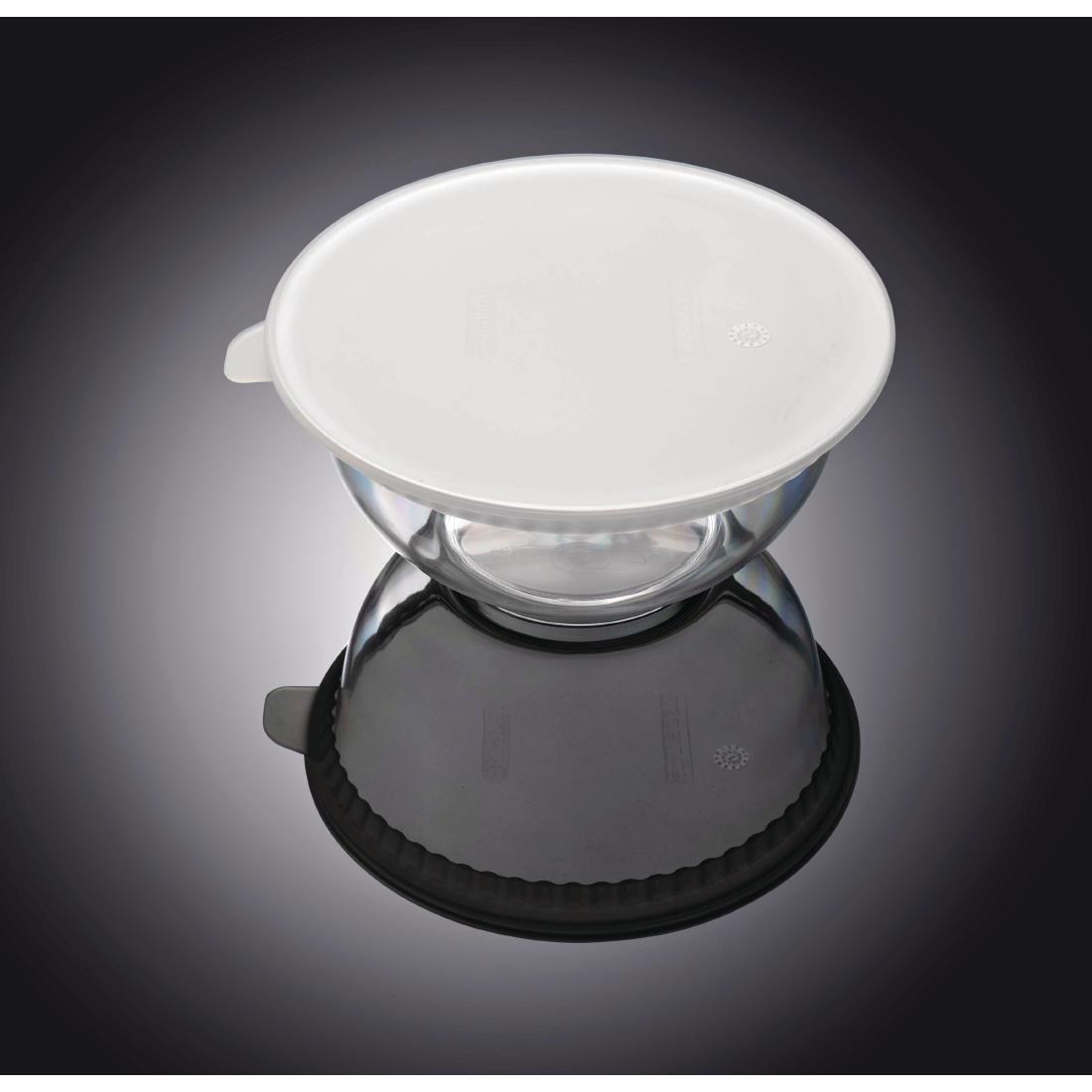 Araven Round Silicone Lid Clear 280mm - FP932  - 4
