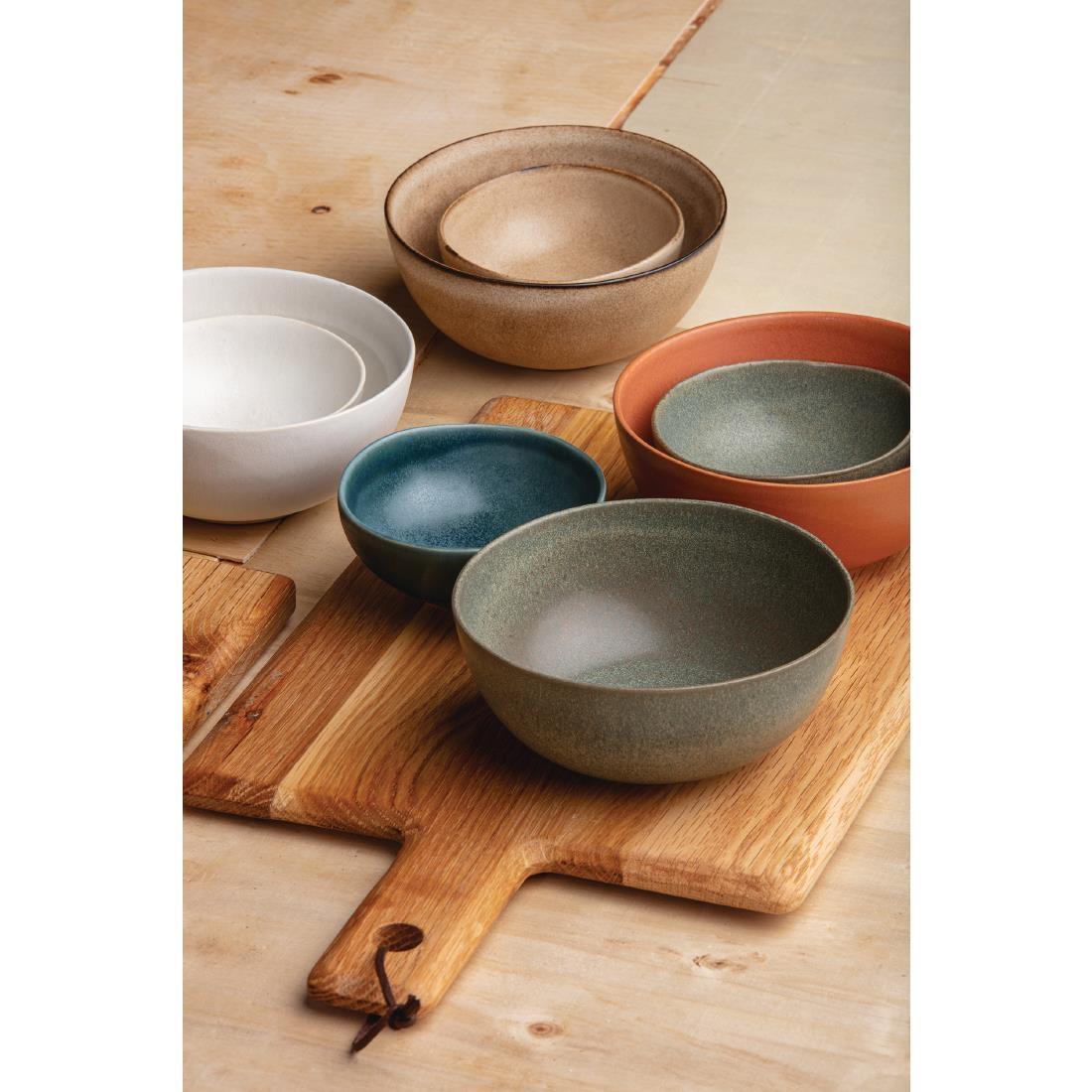 Olympia Build-a-Bowl Blue Deep Bowls 110mm (Pack of 12) - FC718  - 5