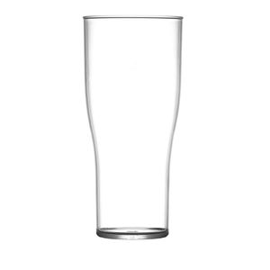 BBP Polycarbonate Nucleated Pint Glasses CE Marked (Pack of 48) - U403  - 1
