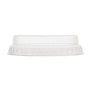 Vegware Compostable Flat Lids With No Hole 200ml / 7oz (Pack of 1000) - CL701  - 1