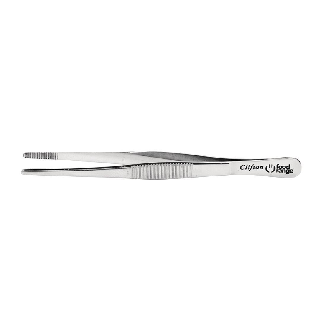 Stainless Steel Round Tip Micro Tweezers 160mm - CC163  - 1