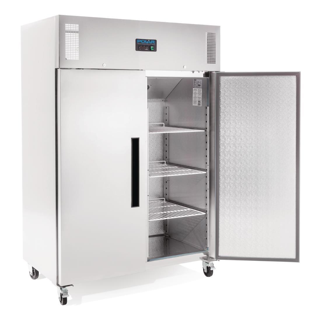 Polar G-Series Upright Double Door Freezer 1200Ltr - G595  - 11