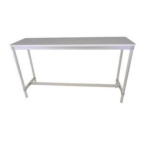 Gopak Enviro Indoor Storm Grey Rectangle Poseur Table 1800mm - DG130-SG  - 3