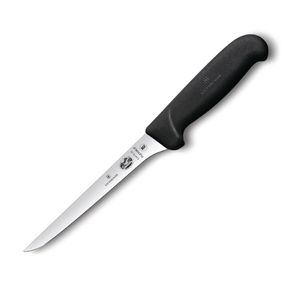Victorinox Fibrox Boning Knife Curved Edge Narrow Flexible Blade 15cm - CW457  - 1