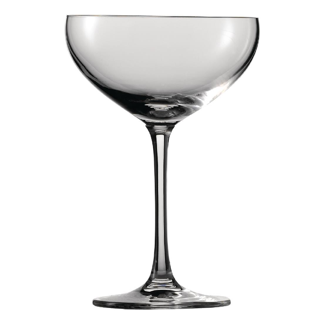 Schott Zwiesel Bar Special Crystal Champagne Saucers 281ml (Pack of 6) - GD916  - 1