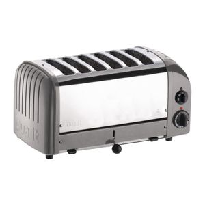 Dualit 6 Slice Vario Toaster Metallic Silver 60147 - CD336  - 1