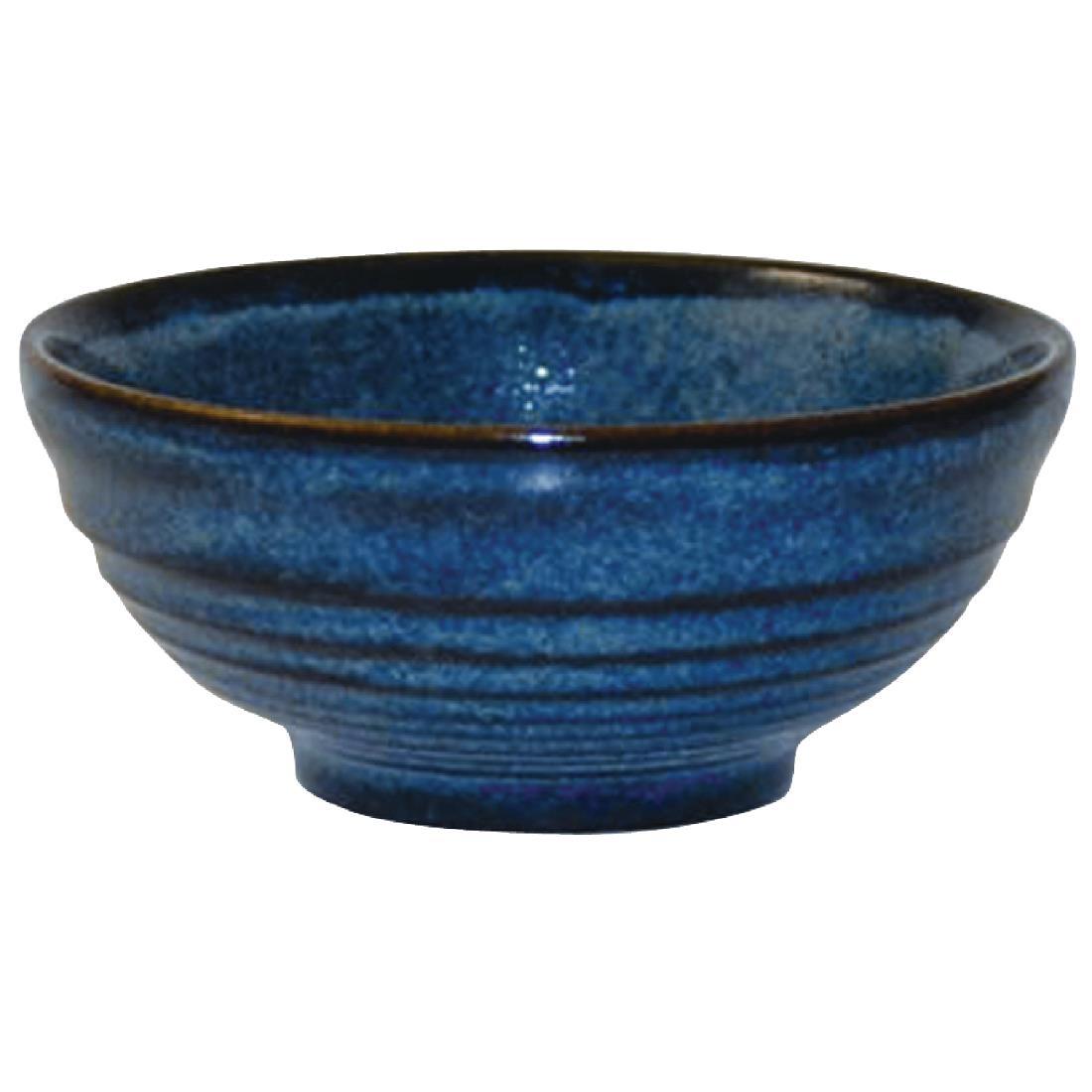 Churchill Bit on the Side Blue Ripple Snack Bowls 120mm (Pack of 12) - DL408  - 1