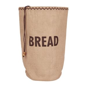 Natural Elements Hessian Bread Preserving Bag 34 x 17 x 42cm - FW882  - 1