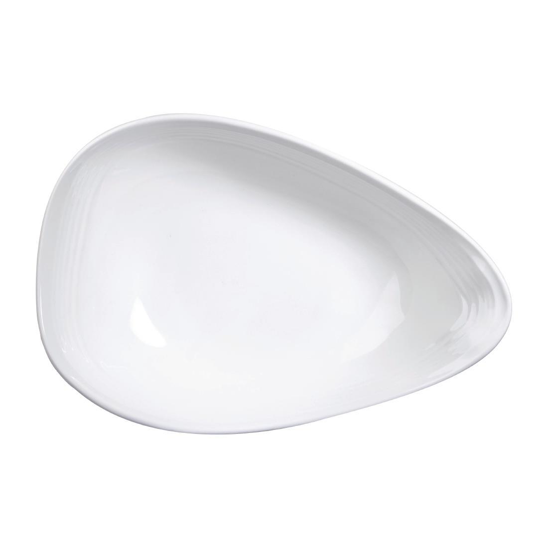 Churchill Discover Tear Bowls White 285mm (Pack of 12) - CY187  - 3