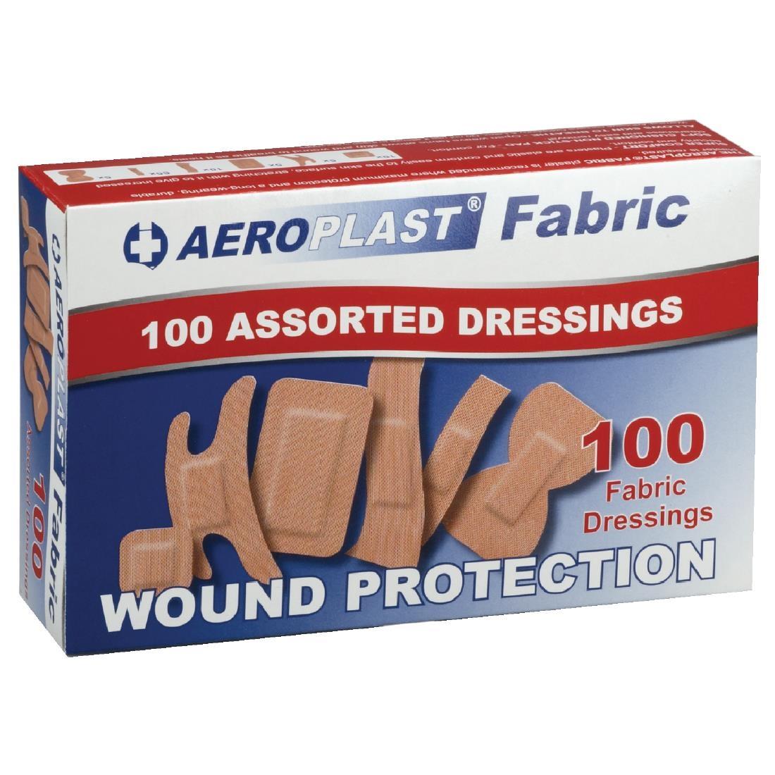 A-CARE LATEX FREE FABRIC ASSORTED PLASTERS 6 SIZES - BOX 100 - Y680  - 2