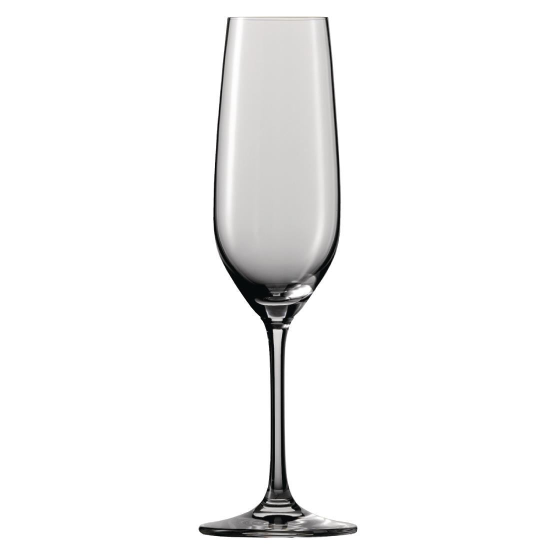 Schott Zwiesel Vina Crystal Champagne Flutes 227ml (Pack of 6) - CC689  - 1