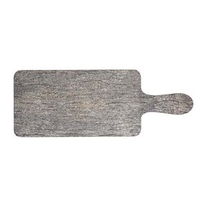 Churchill Alchemy Buffet Handled Melamine Paddle Boards Distressed Wood 266mm - DW761  - 1