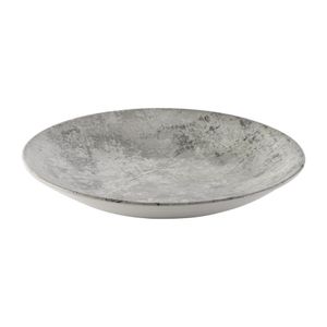 Dudson Makers Urban Deep Coupe Plate Grey 254mm (Pack of 12) - FS833  - 1