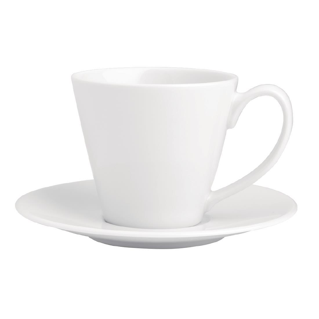 Royal Porcelain Classic White Tea Cup 210ml (Pack of 12) - GT927  - 3