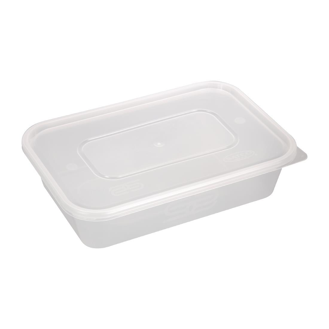 Premium Takeaway Food Containers With Lid 500ml / 18oz (Pack of 250) - FC090  - 1