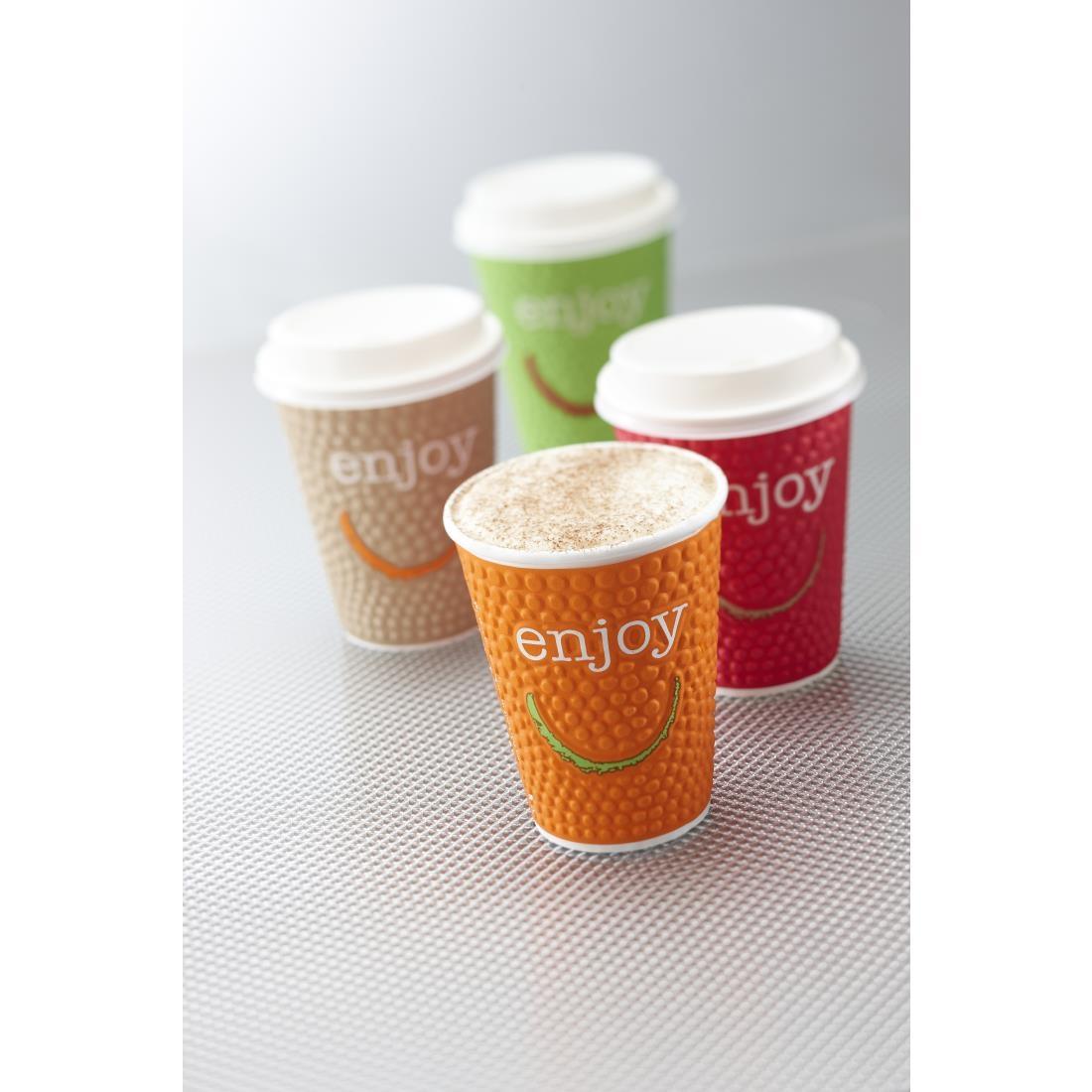 Huhtamaki Enjoy Double Wall Disposable Hot Cups 340ml / 12oz (Pack of 680) - CM574  - 5