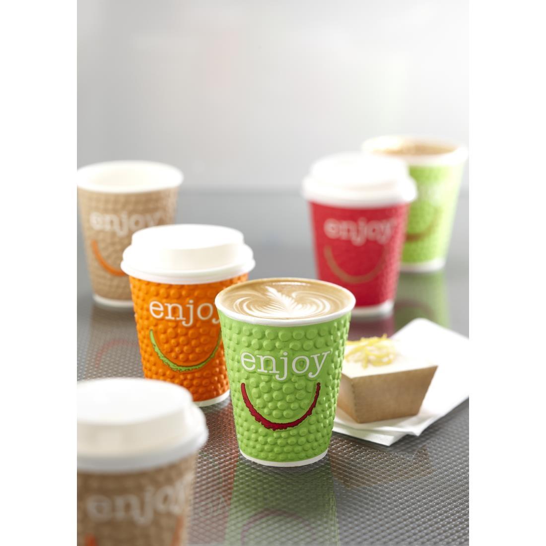 Huhtamaki Enjoy Double Wall Disposable Hot Cups 340ml / 12oz (Pack of 680) - CM574  - 8