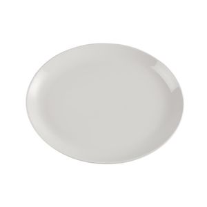 Churchill Plain Whiteware Oval Plates 340mm (Pack of 12) - U718  - 1