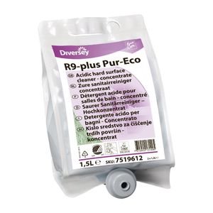 Room Care R9-plus Pur-Eco Bathroom Cleaner Concentrate 1.5Ltr (2 Pack) - FA268  - 1