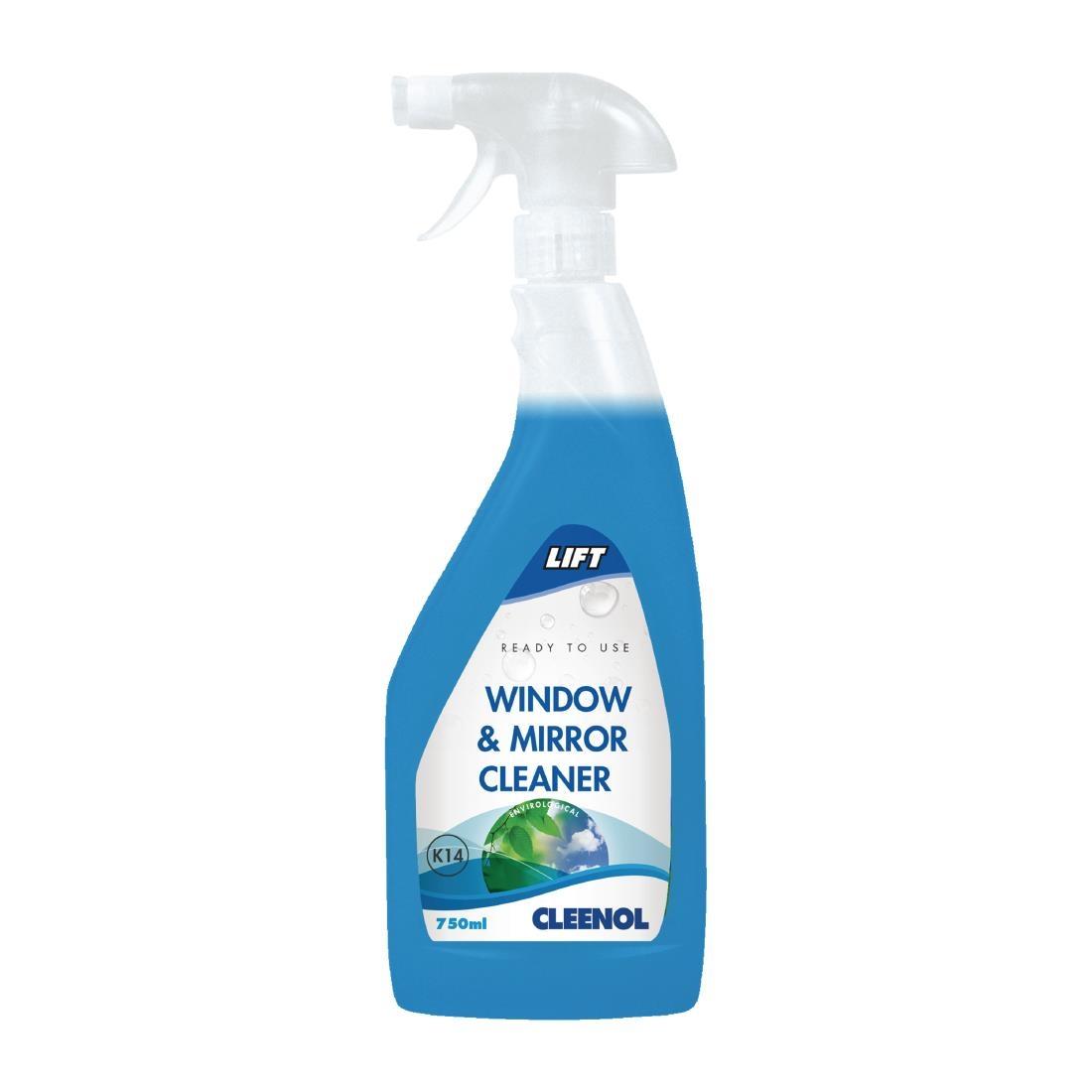 Cleenol Lift Window and Mirror Cleaner 750ml (Pack of 6) - FS095  - 1