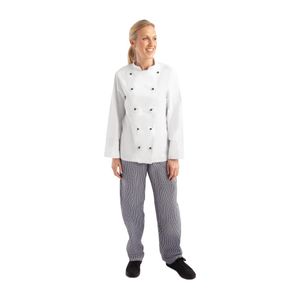 Whites Chicago Unisex Chefs Jacket Long Sleeve L - DL710-L  - 1