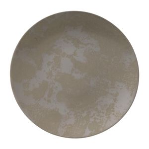 Royal Crown Derby Crushed Velvet Grey Coupe Plate 255mm (Pack of 6) - FE120  - 1