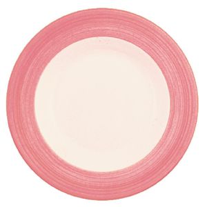 Steelite Rio Pink Slimline Plates 255mm (Pack of 24) - V3151  - 1