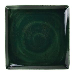 Steelite Vesuvius Square One Burnt Emerald 270 x 270mm (Pack of 12) - VV1858  - 1