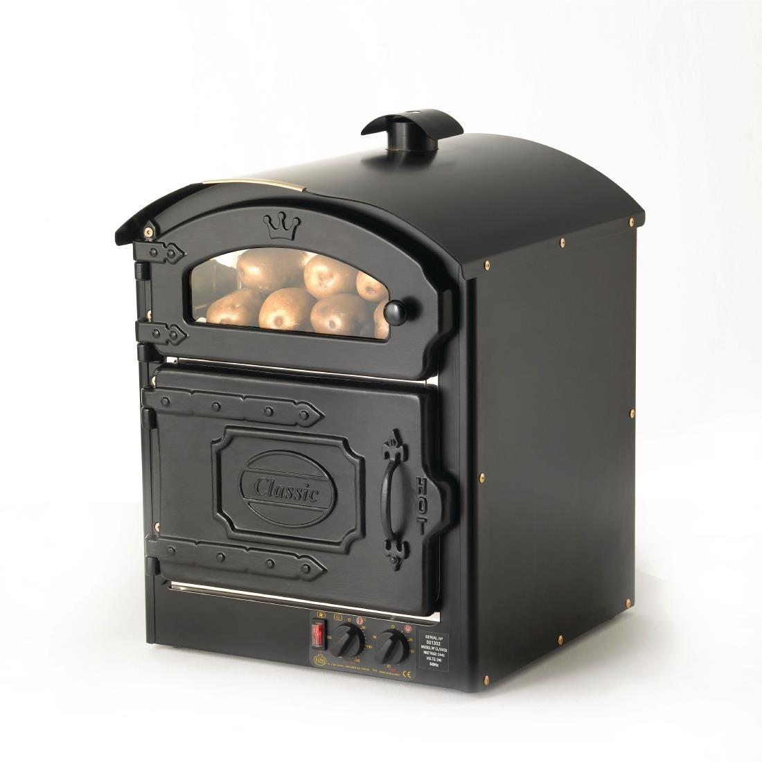King Edward Classic 25 Potato Oven Black CLASS25/BLK - GP262  - 3