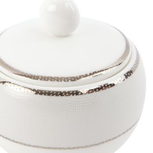 Royal Bone Afternoon Tea Silverline Sugar Bowl 220ml (Pack of 1) - FB737  - 3