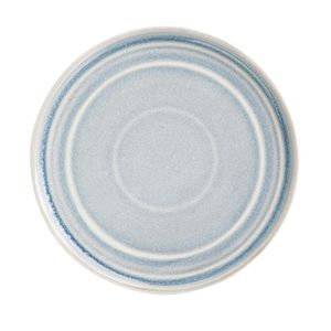 Olympia Cavolo Flat Round Plates Ice Blue 220mm (Pack of 6) - FB568  - 1