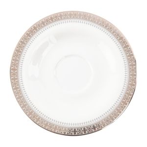 Royal Bone Afternoon Tea Couronne Saucer 155mm (Pack of 6) - FB747  - 1