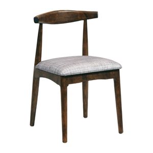 Austin Dining Chair Vintage with Helbeck Charcoal Seat (Pack of 2)