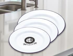 Custom Branded Enamelware Plates