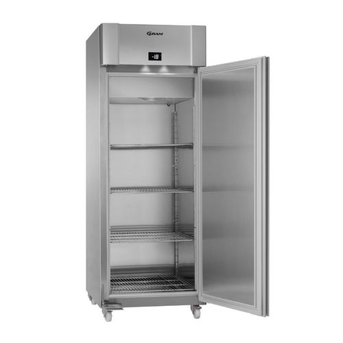 Gram Eco Twin 1 Door 601Ltr Freezer Stainless Steel F 82 CAG C1 4N