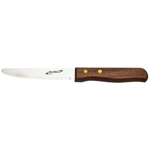Steak Knife Large - Dark Wood Handle (Dozen) - STK-LWD - 1