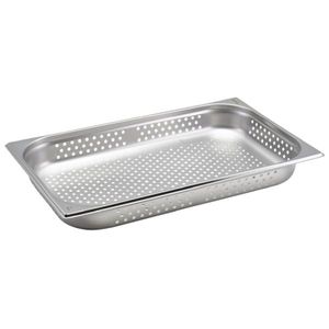Perforated St/St Gastronorm Pan 1/1 - 65mm Deep - GNP11-65 - 1