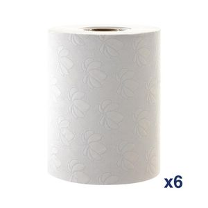 Tork En Motion Hand Towel Roll 1Ply White (Pack of 6) - GD044