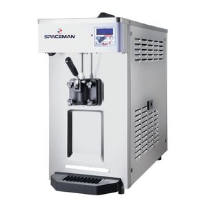 Spaceman Pasteurising Pump-Fed Freestanding Soft Serve Ice Cream Machine T28B - CU200