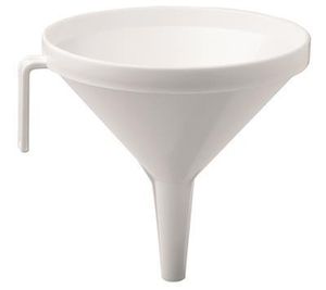 Matfer White Plastic Funnel - 160mm - 71129 - 11996-02