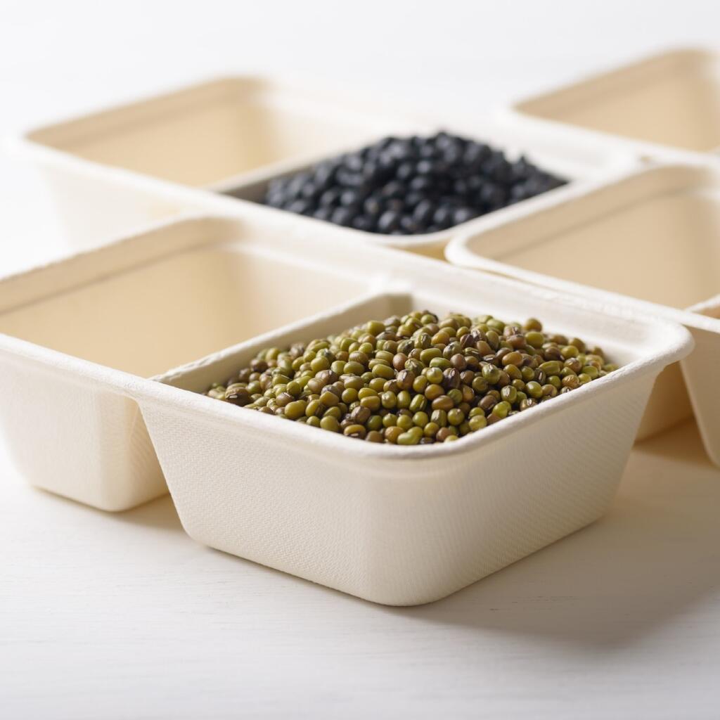 What are the advantages of biodegradable food containers