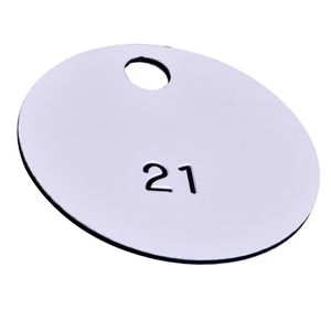 Numbered Cloakroom Hangers 1-33 - DP716 - 1