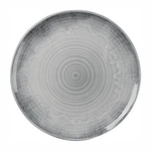 Churchill Harvest Flux Grey Organic Coupe Plate 295mm (Pack of 12) - DX155 - 1