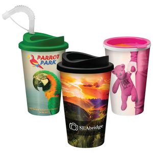 Reuse Double Wall Takeaway Cup - 350ml - C5571 - 1