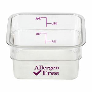 Allergen Camsquare 2Qt Cw - 2SFSCW441 - 3
