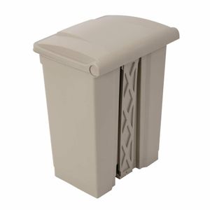 Jantex Kitchen Pedal Bin Beige 65Ltr - GH638 - 3