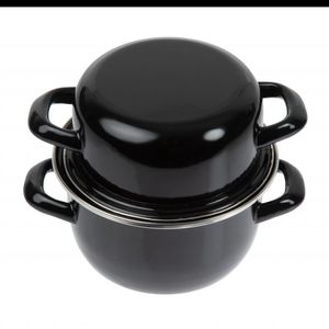 Olympia Mussel Pot Enamel Small - CF269 - 3