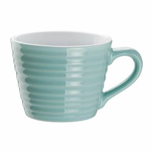 Olympia CafÃ© Aroma Mugs Aqua 230ml (Pack of 6) - DH640 - 1